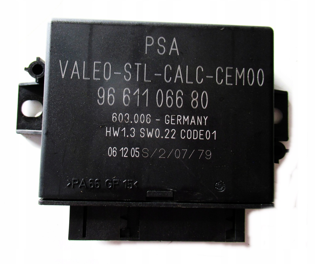 фото №1, Citroen c5 i lift модуль блок управления pdc 9661106680