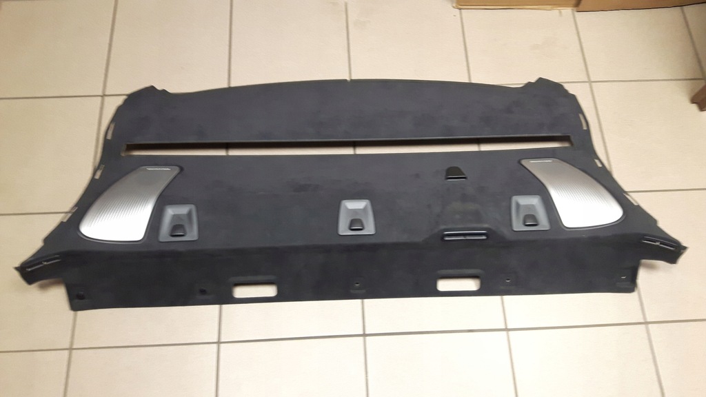 фото №8, Bmw 6 f06 полиця задня czarna alcantara b&o