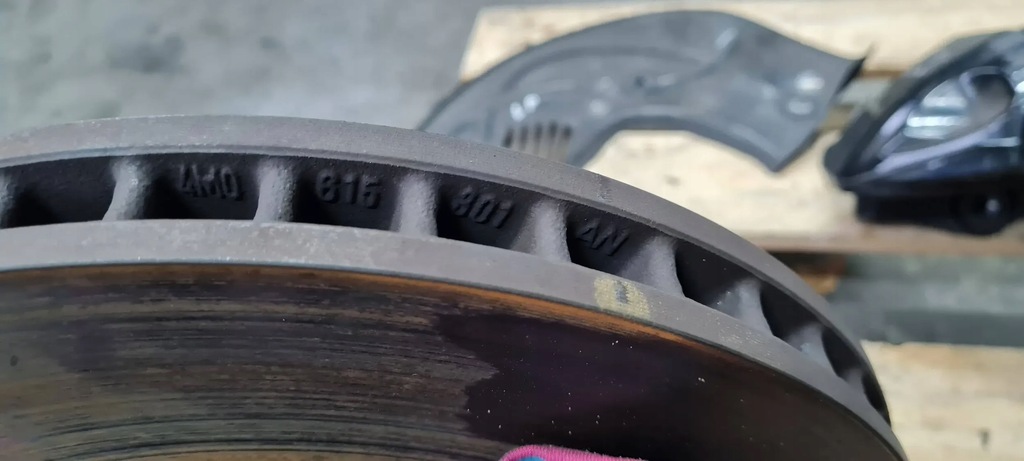 фото №14, S5 8w lift a5 набор тормозной суппорты тормозные диски перед 3.0 tfsi s4 b9 8w a5 q5