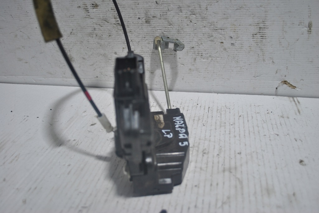 фото №3, Замок дверь левый перед mazda 5 8 pin