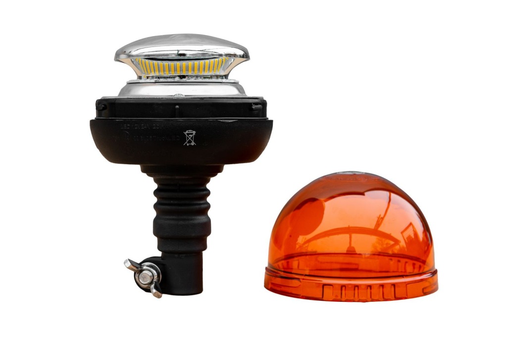 фото №6, Лампа błyskowa led r65 r10 flex 12/24v kamar l1406-alr-2