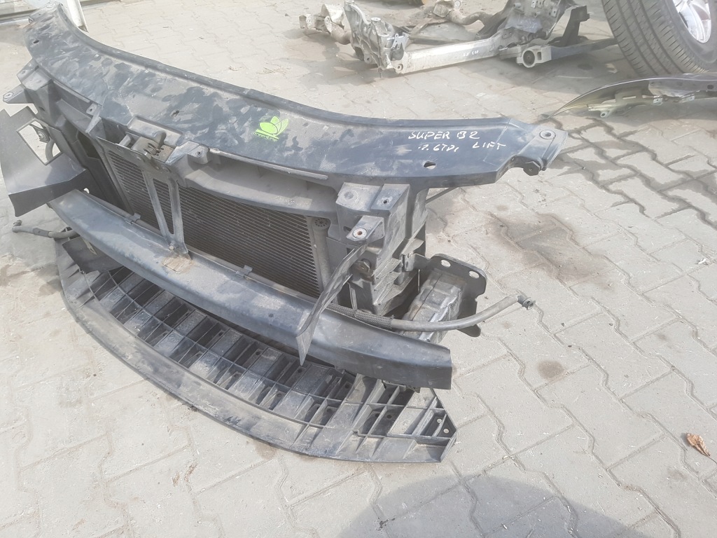 фото №5, Superb ii 2 lift 1.6 tdi pas передній радіатор