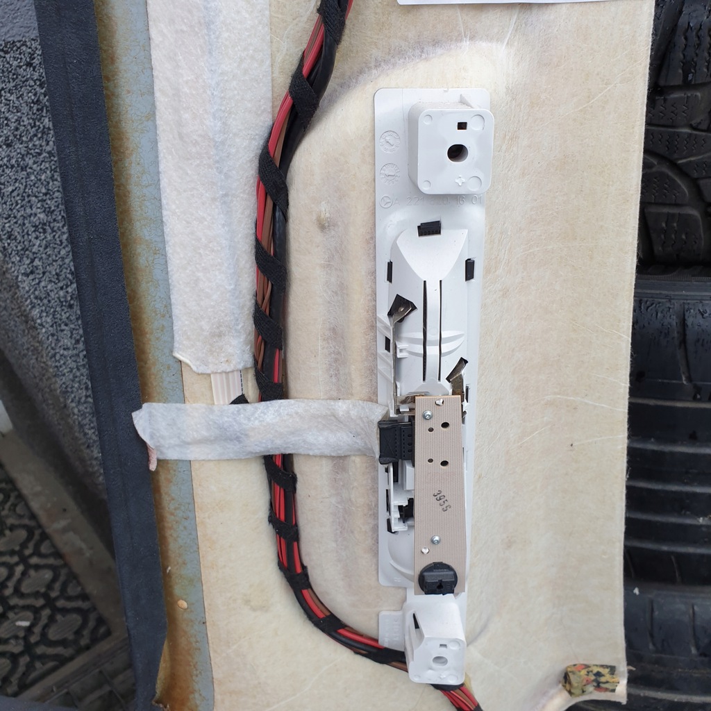 фото №10, Потолок жгут фонари mercedes s w221 long оригинальный номер