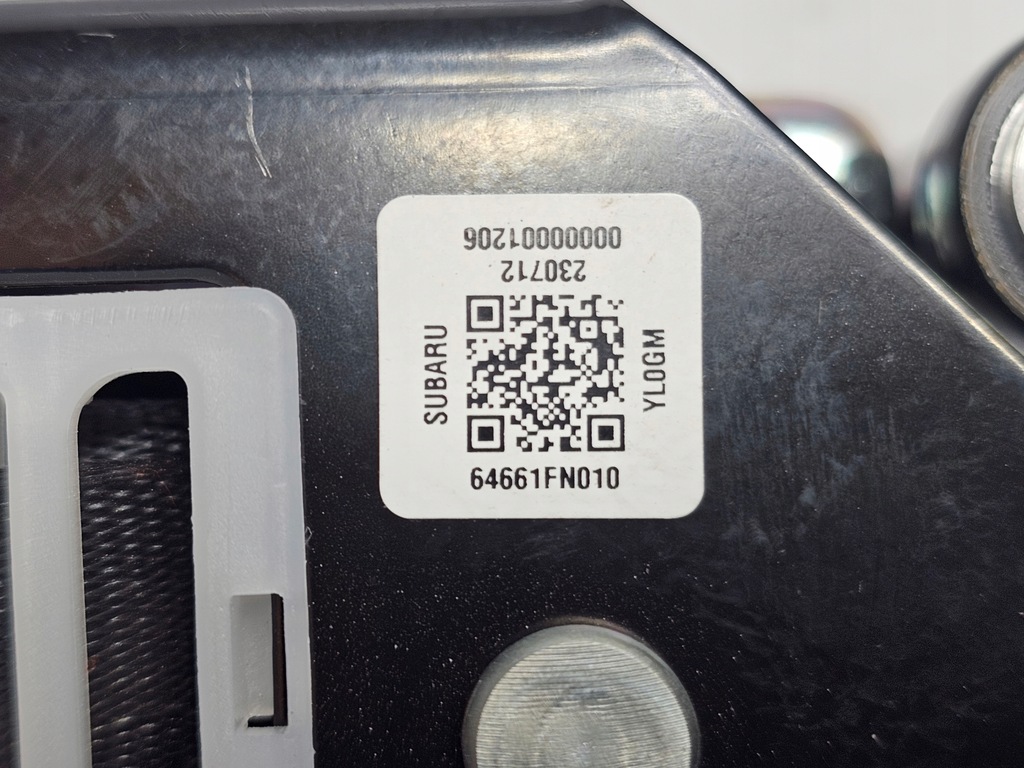 фото №6, Subaru crosstrek xv 22- ремені безпеки задня usa