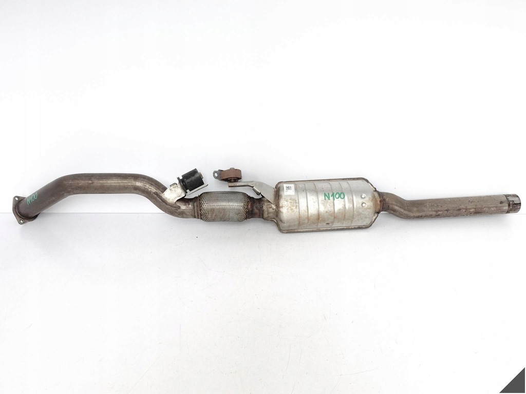 фото №1, Audi s8 plus 4h0 d4 lift 15-17 труба вихлопна гасник ліва 4.0 tfsi 92 km