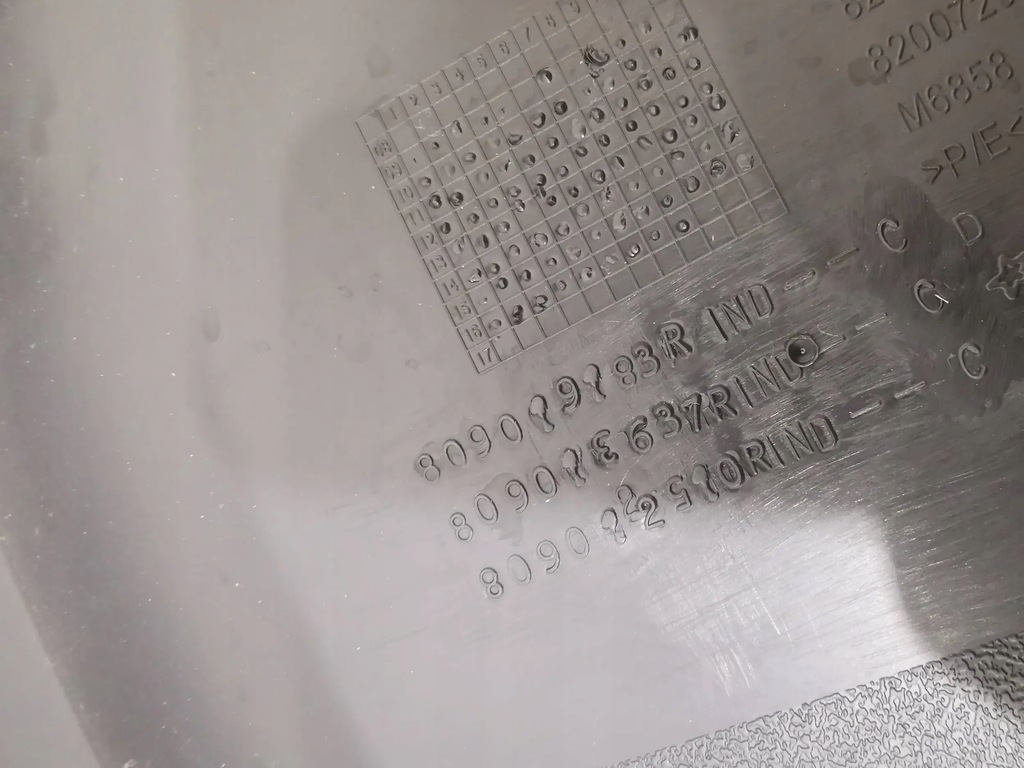 фото №11, Обшивка дверь правый renault master iii 8200729417 oryg całe !!!