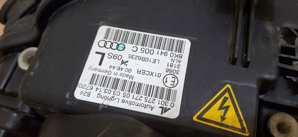 фото №9, Лампа ліва перед передня audi a4 b8 lift bi-xenon 8k0941005c