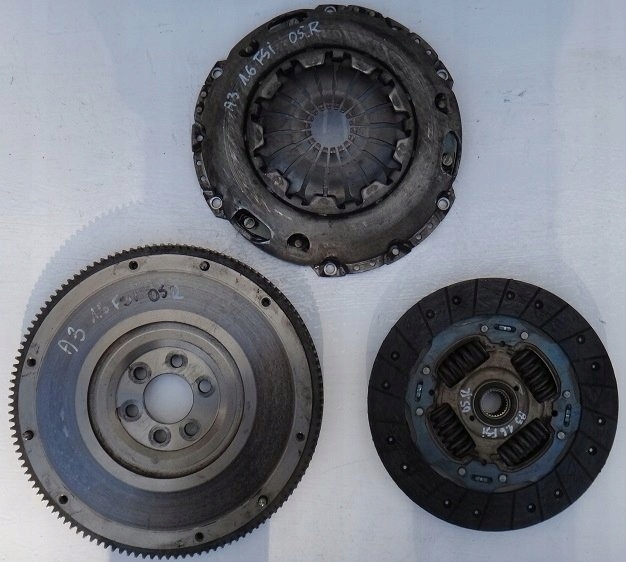 фото №1, Audi a3 8p 1.6 fsi зчеплення притиск диск колесо kpl