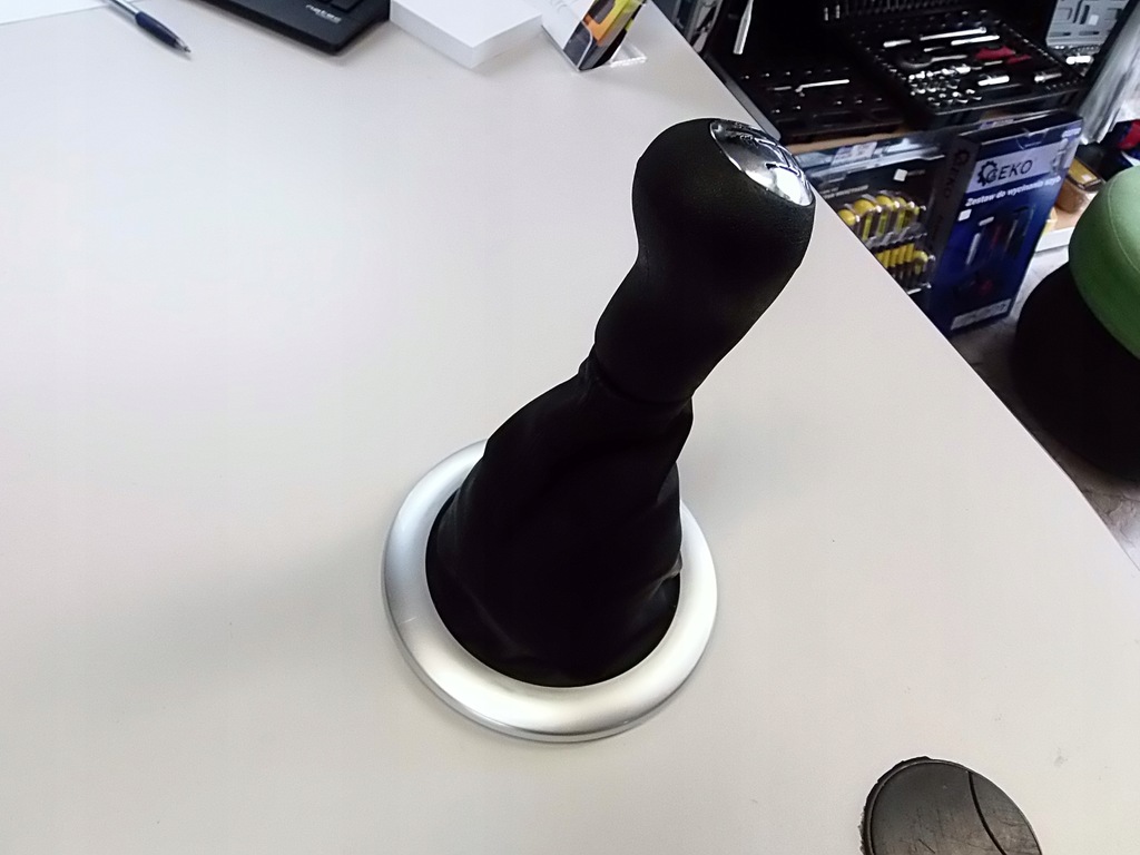 фото №5, Ручка перемикання передач чохол renault megane ii 5b