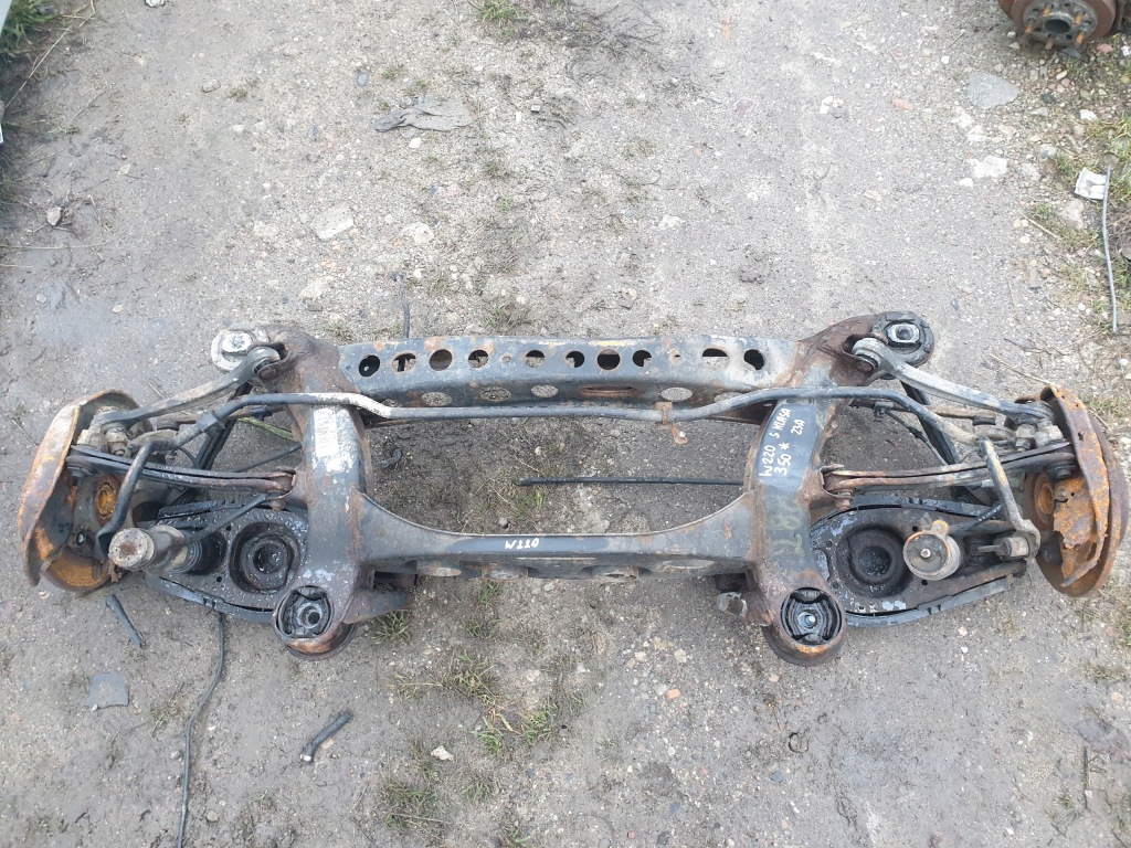 фото №2, Балка задняя oś подвеска задняя mercedes-benz w220