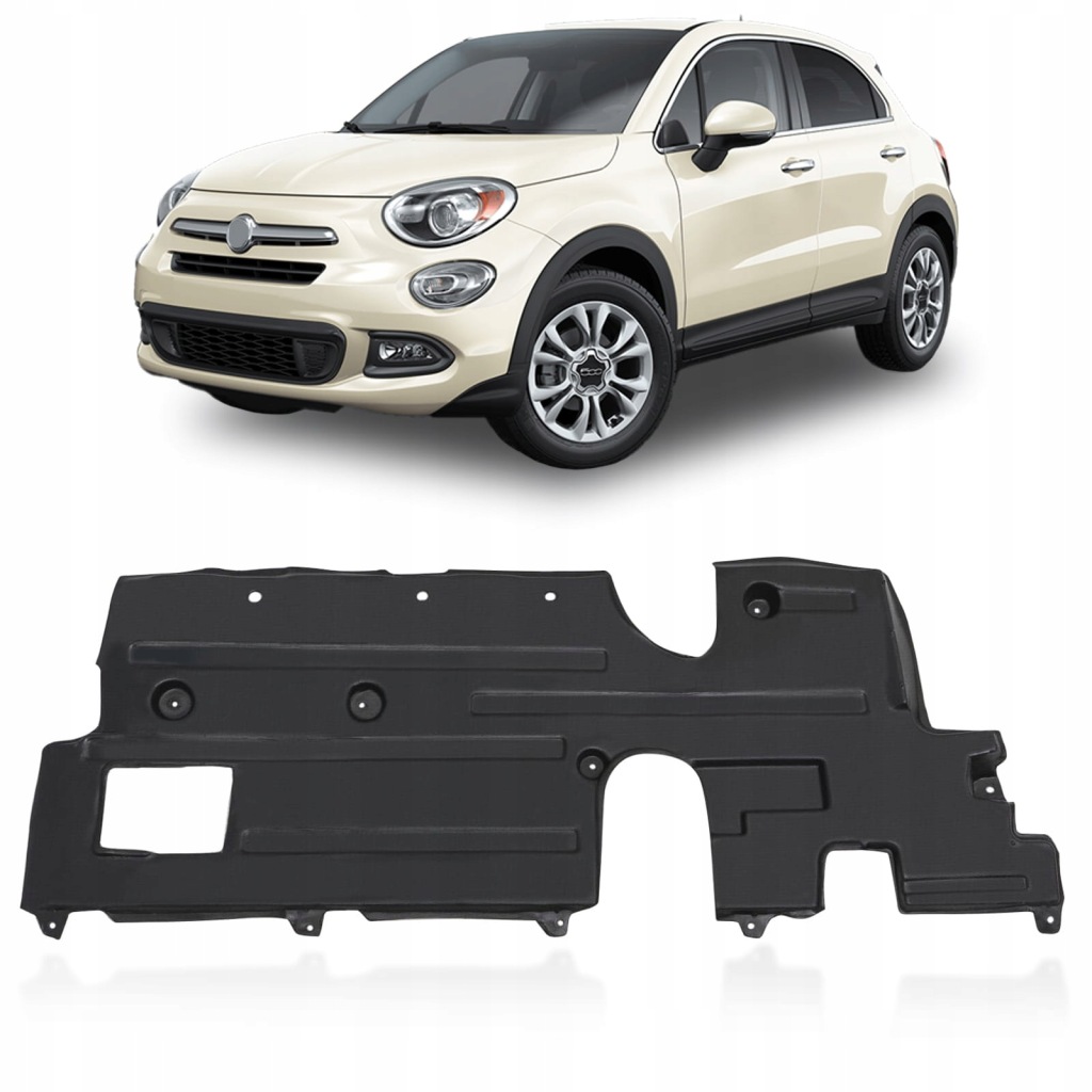 Купить Fiat 500x 2014+ накладка подвеска правая 68246949aa