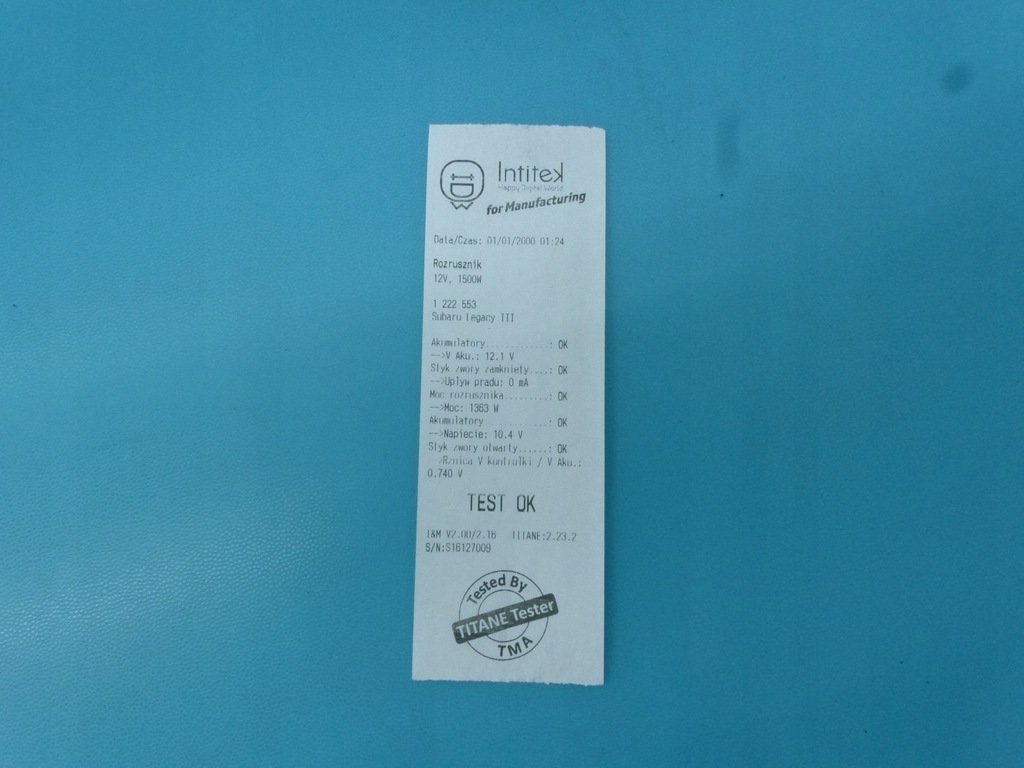 фото №5, Test стартер subaru legacy iii 2.0 boxer