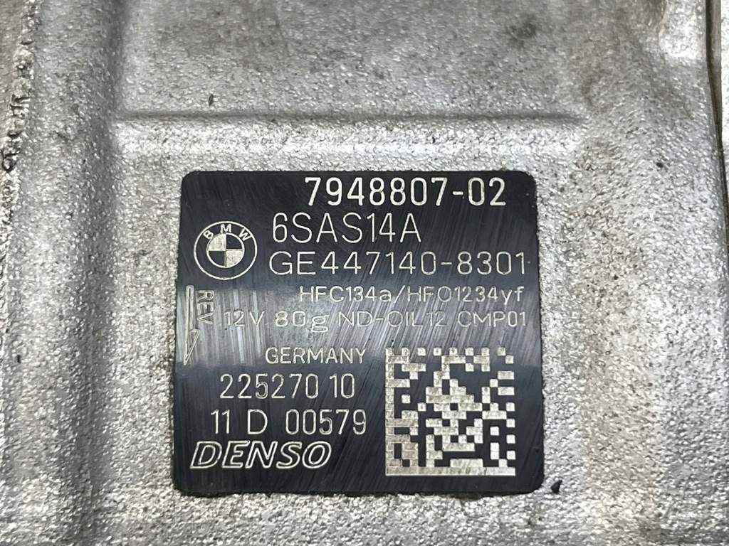 фото №10, Bmw оригинальный номер 7948807 3' g20 g21 4' g26 компрессор компрессор кондиционера