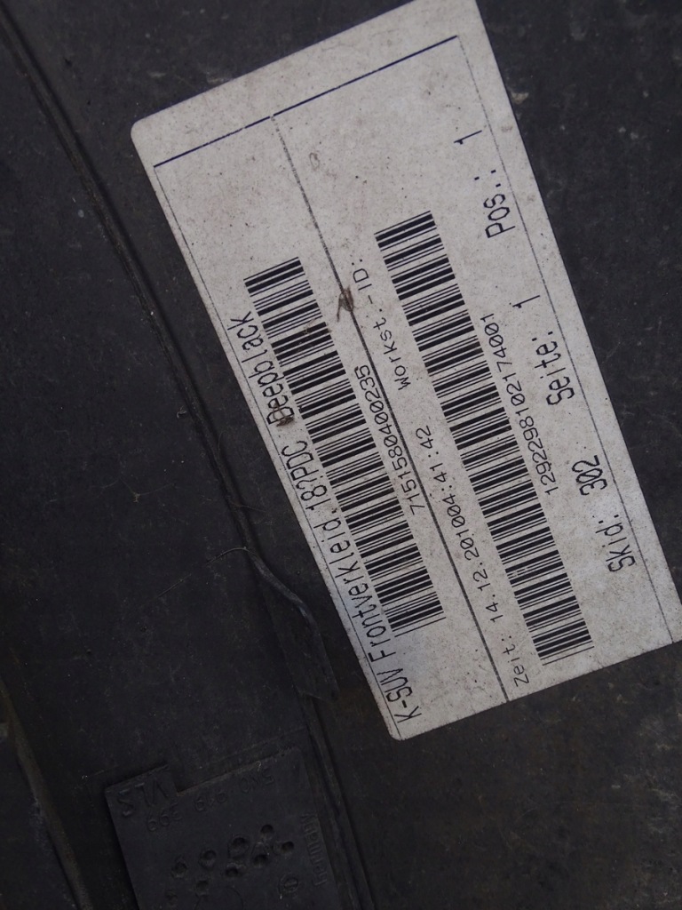 фото №12, Бампер перед передний lc9x vw tiguan i 5n 07-11r pdc