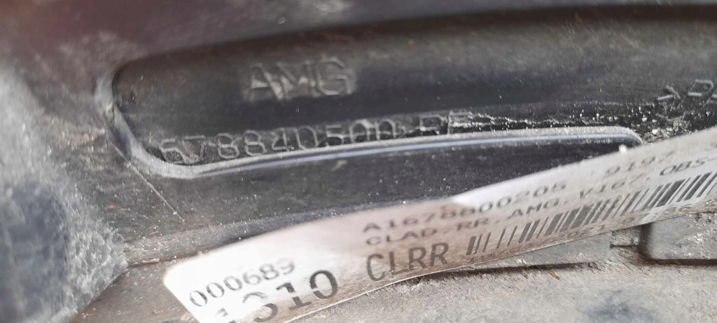 фото №4, Молдинг накладка правый задняя mercedes gle amg w167