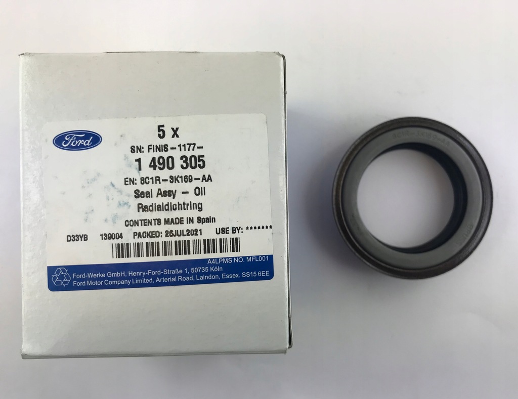 фото №1, Ущільнення піввісь передньої ford transit 2019-