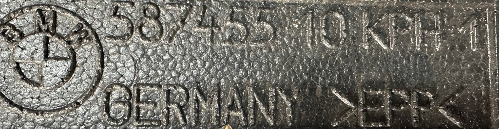 фото №10, Bmw 5 e60 e61 абсорбер бампера передний левый 51117896589