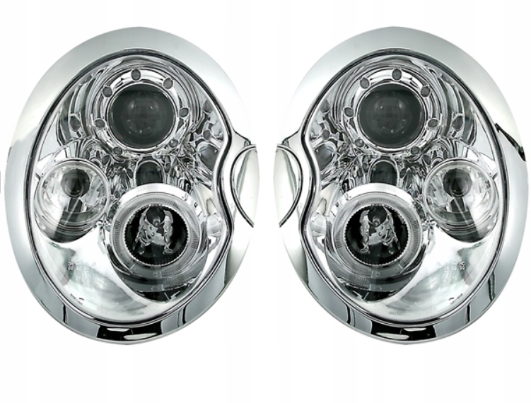 фото №2, Лампы mini cooper 01-06r r50 r53 кольца led хром