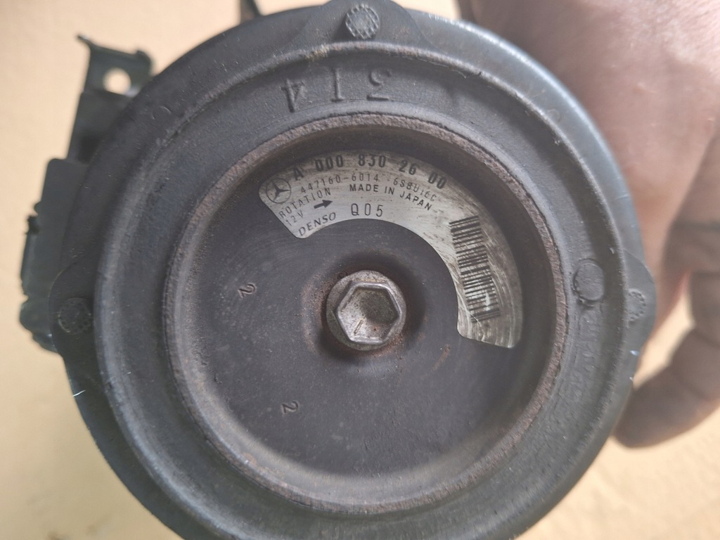 фото №6, Компресор кондиціонера mercedes e w212 2,2 cdi 447280-7082