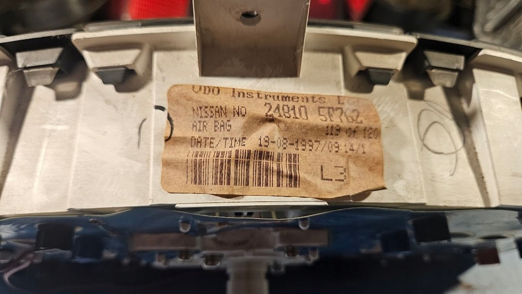 фото №7, Счетчик приборная панель дисплей nissan micra k11 248105f762