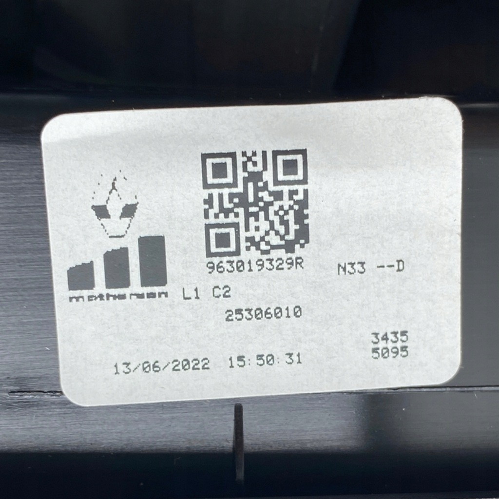 фото №14, Nowe оригінальний номер дзеркало праве 16 pin blis renault austral espace iv 963019329r