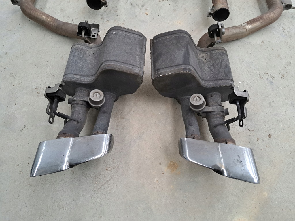 фото №7, Гаситель выхлоп maserati quattroporte vi gts 3.8 комплект 670007891 670007890