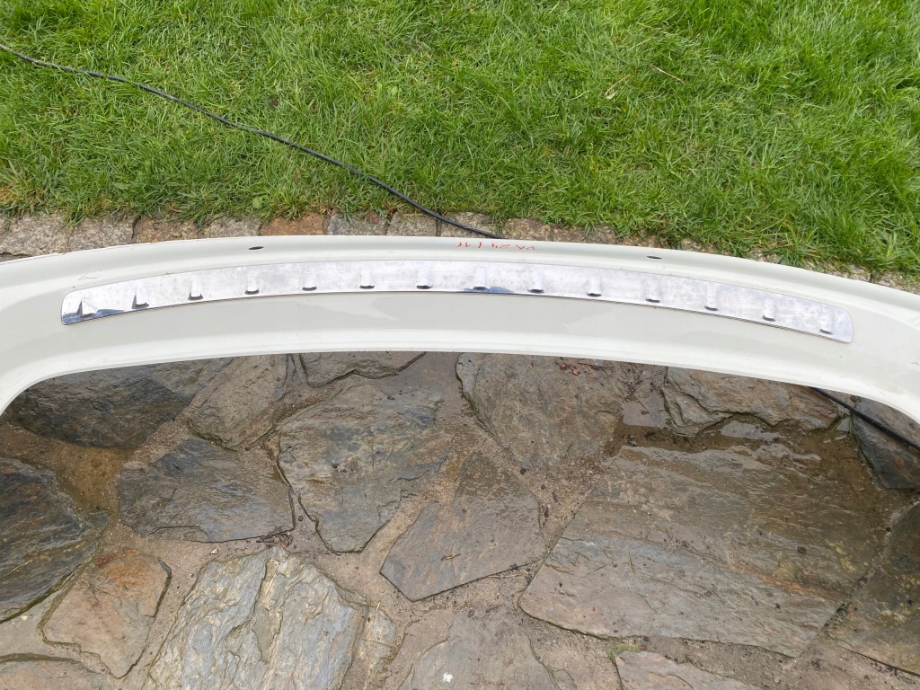 фото №8, Mercedes 156 gla бампер хром задняя 1568850125 оригинал