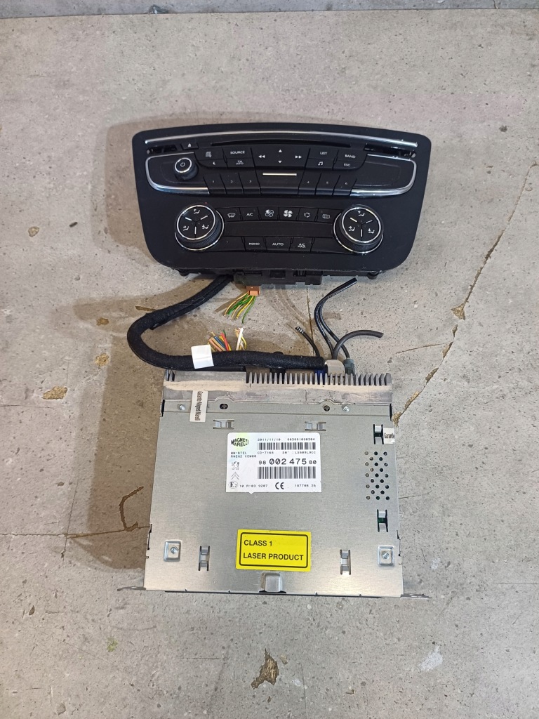 фото №6, Радіо , навігація peugeot 508 i nr. 9800247580 комплект