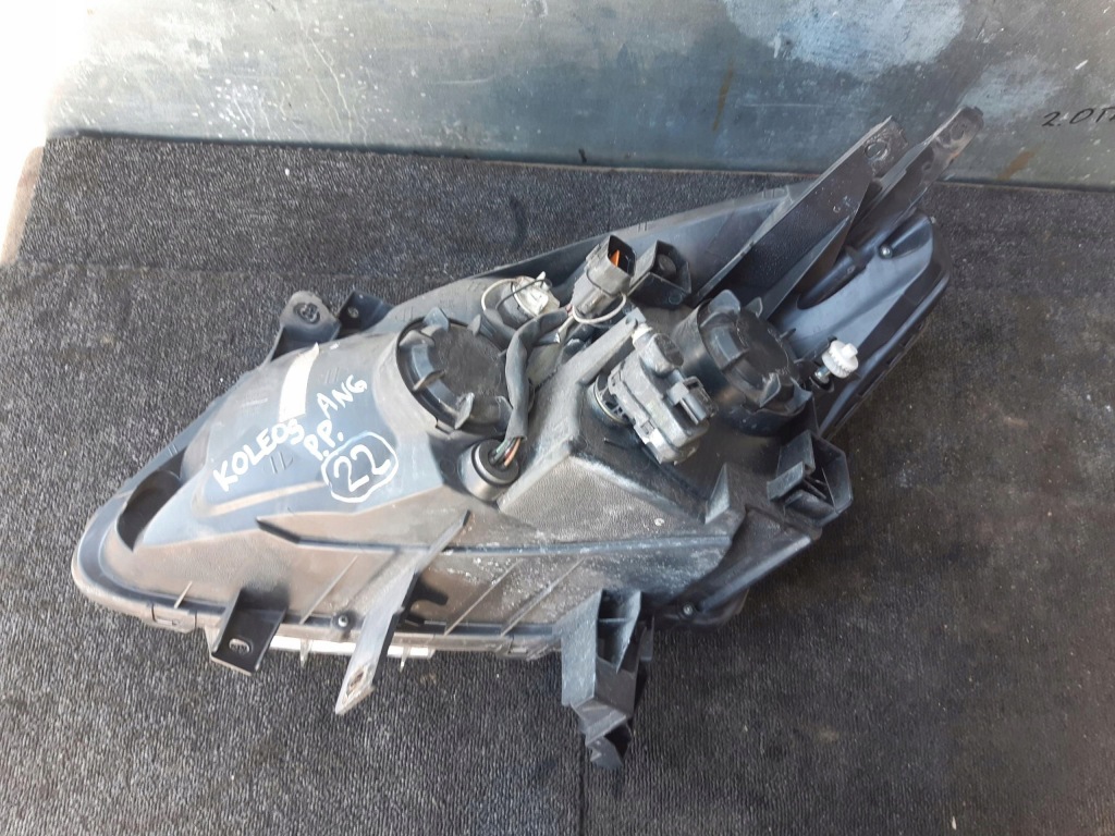 фото №10, Лампа правый перед renault koleos anglik