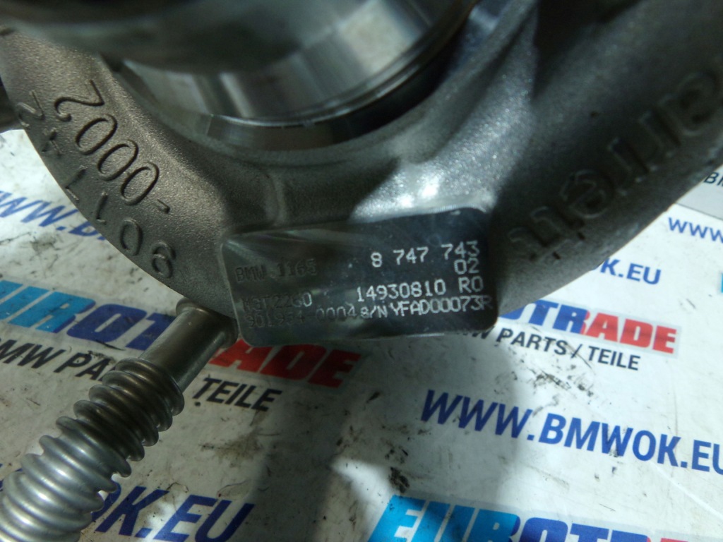 фото №16, Bmw g05 lci g06 lci g07 lci g09 g70 s68t турбонагнітач cyl 1-4 5a2a205