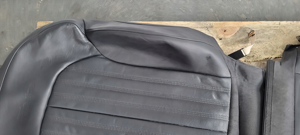 фото №6, A6 c7 4g сиденье кожа обшивка правая правый перед sline a7 4g