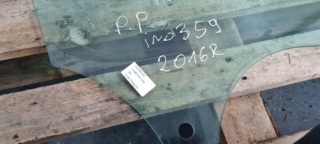 фото №6, A5 8w стекло дверь правая правый перед 16r 8w8845202 sportback 5d