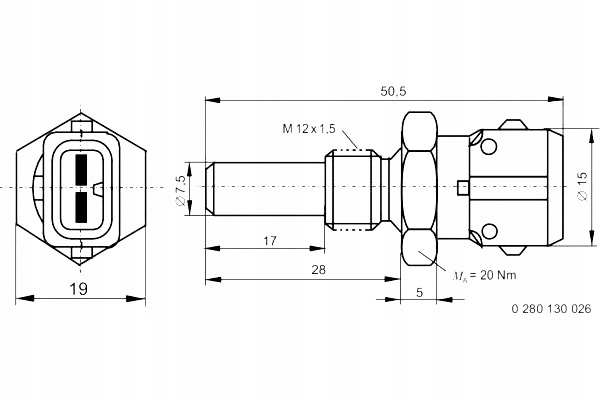 фото №6, Датчик температуры opel