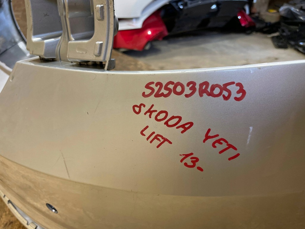 фото №13, Skoda yeti lift 12-17 бампер задня задній