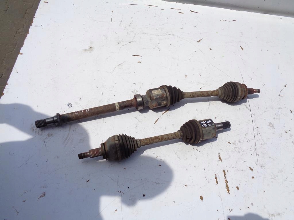 фото №1, Привідний вал ліва mazda 6 iii 3 gj 2.2 d автоматична коробка передач