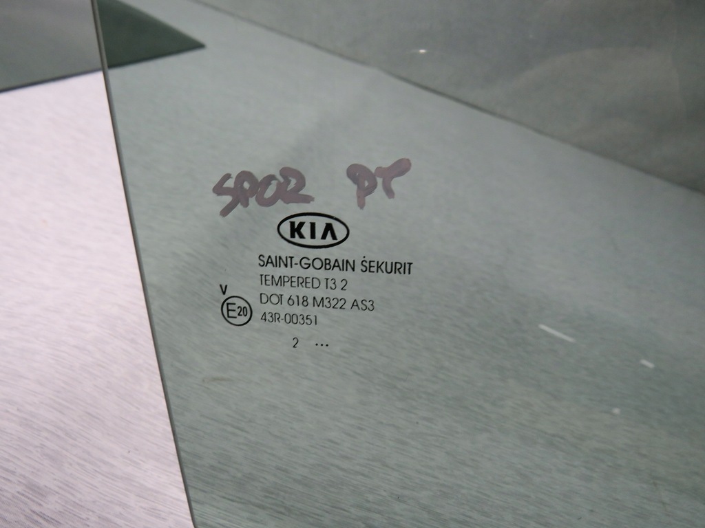 фото №3, Kia sportage iii стекло дверь задняя задняя 2012
