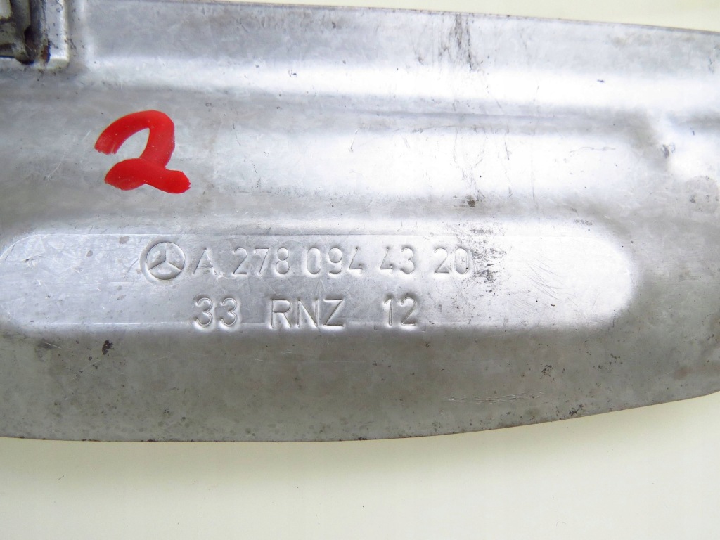 фото №9, Захист теплова відсік двигуна a2780944320 mercedes cls w218 e-klasa w212