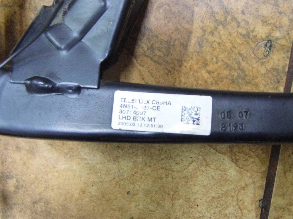 фото №5, Volvo v50 s40 ii 2.0d 05' педаль тормоза 30714997