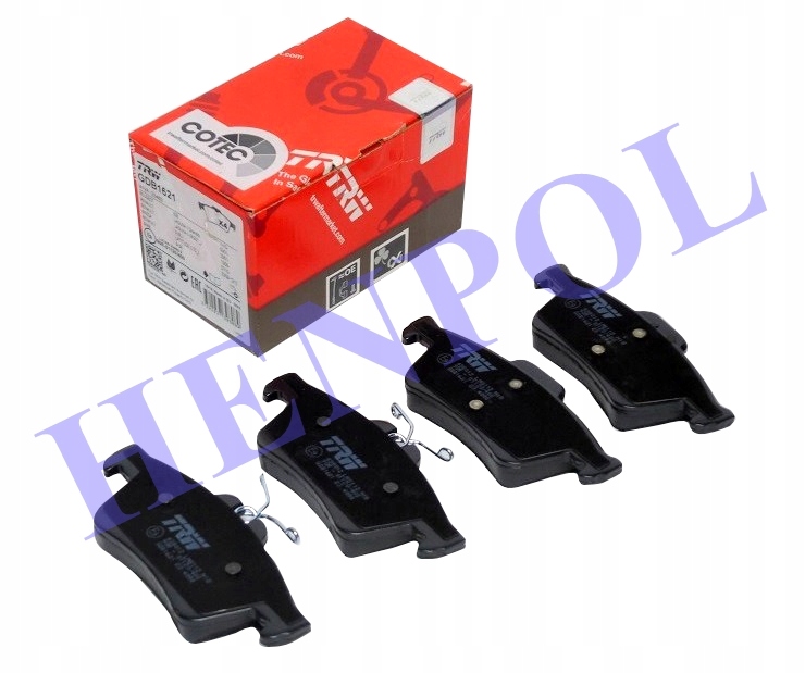 фото №8, Гальмівні колодки гальмівний. ford focus ii 04- задня