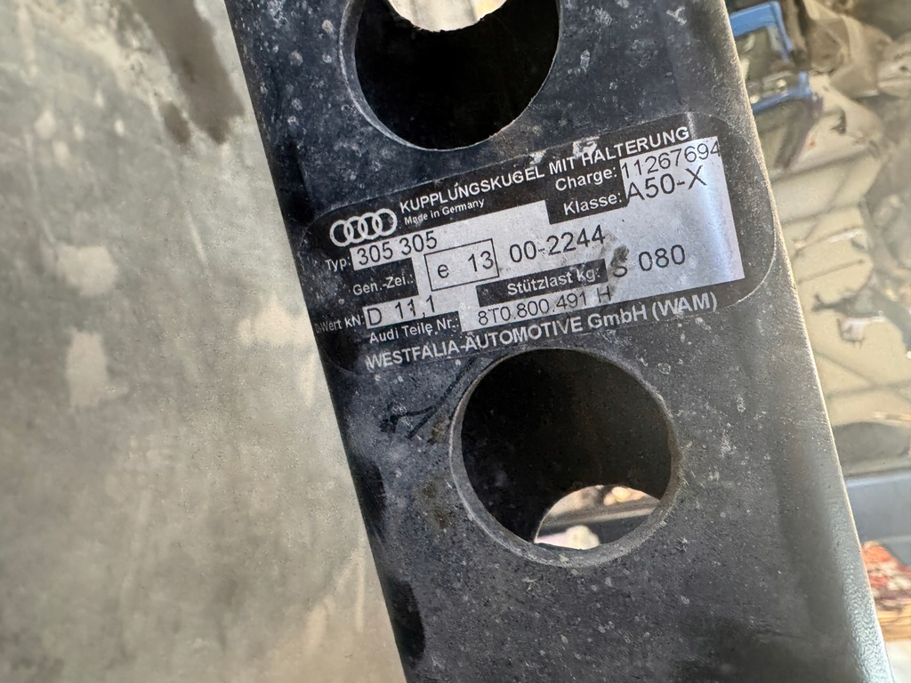 фото №10, Audi a4 b8 allroad hak буксирувальний модуль джгут