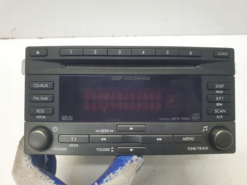 фото №3, Радио cd mp3 subaru forester iii 86201sc440