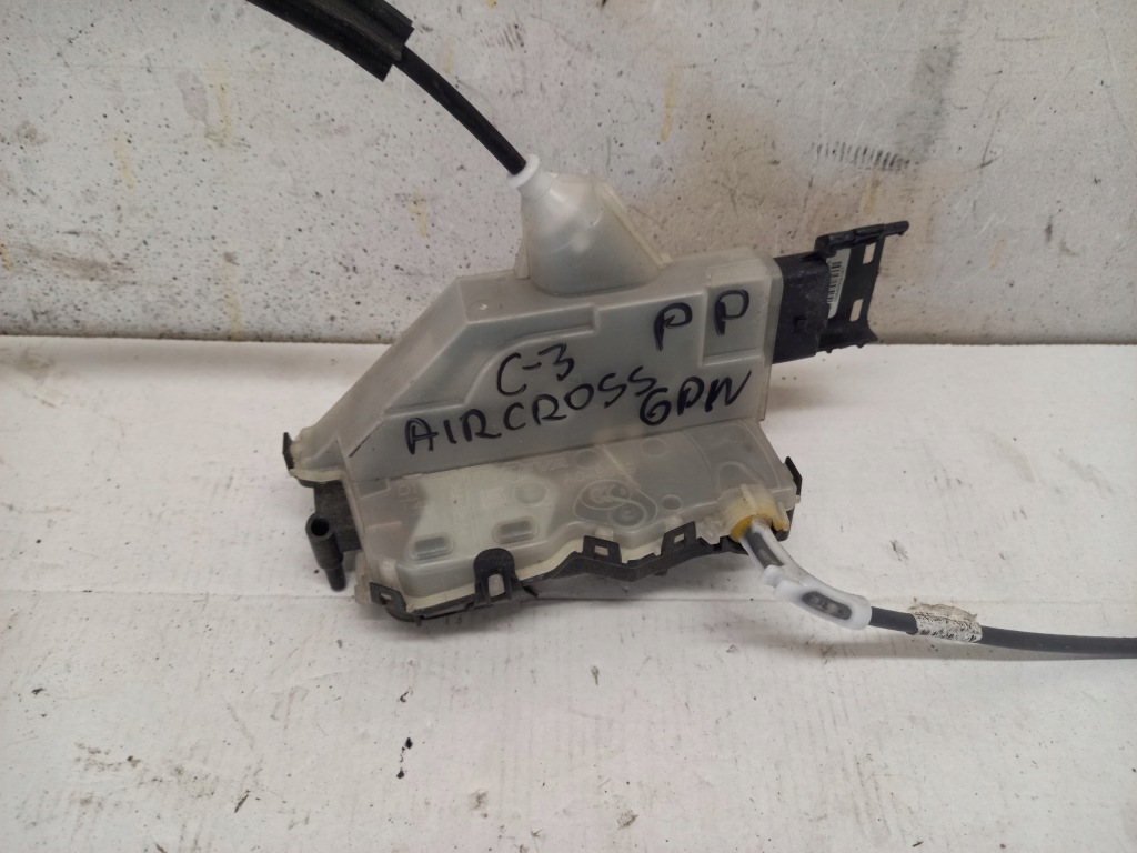 фото №1, Замок дверь правый перед citroen c3 aircross 6pin