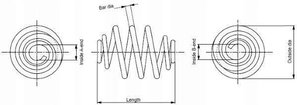 фото №4, Пружина подвеска задняя opel insignia 09-