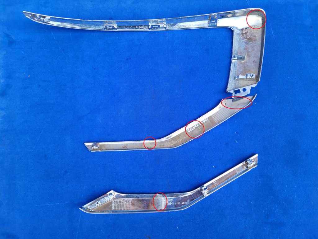 фото №13, Mitsubishi eclipse cross 2017- 17- бампер передний