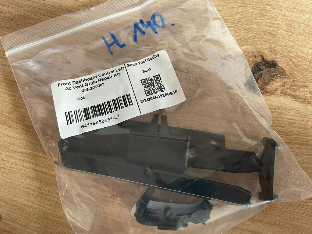 фото №11, Вентиляционная решётка левая передняя хром 9458531 do bmw x5 g05 x6 g06 x7 g07