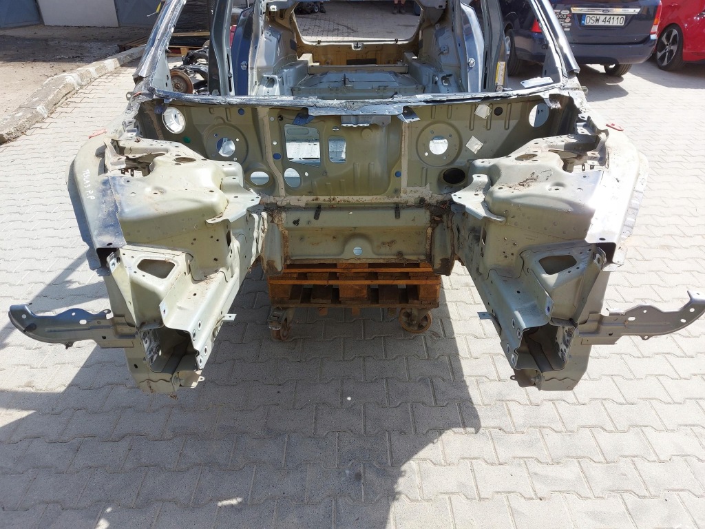 фото №4, Tesla model 3 лонжерон чверть правий перед