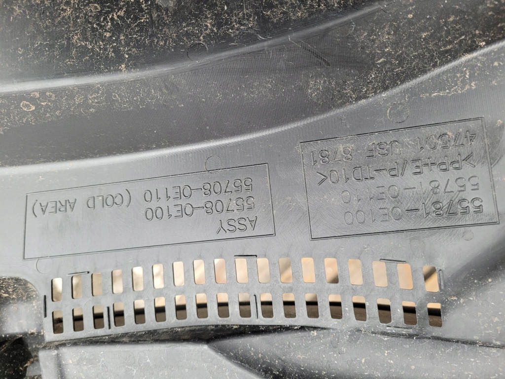 фото №3, Жабо пластиковий lexus rx iv 2016-