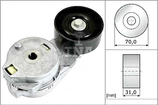 фото №1, Натяжитель ремень клиновой ina 062145299a cr4416 t39