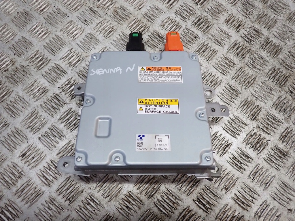 фото №1, Модуль блок управления преобразователя инвертора гибрид toyota sienna 2021