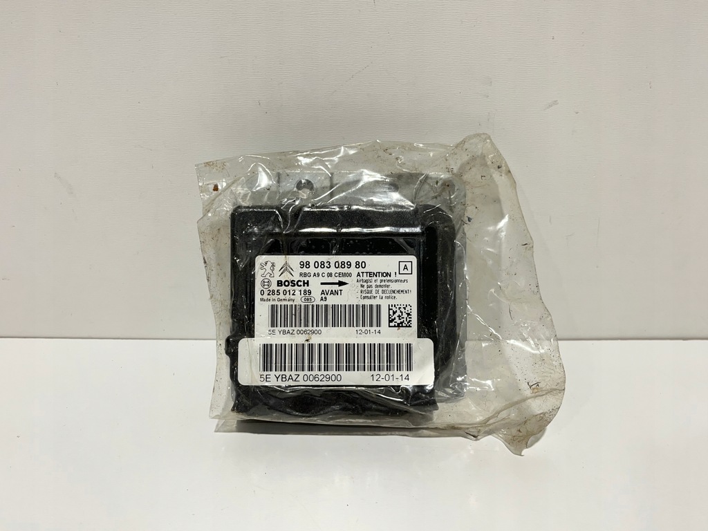 фото №1, Peugeot 208 модуль подушка безпеки 9808308980